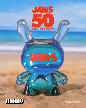 JAWS 50TH ANNIVERSARY 8" RESIN DUNNY ART FIGURE